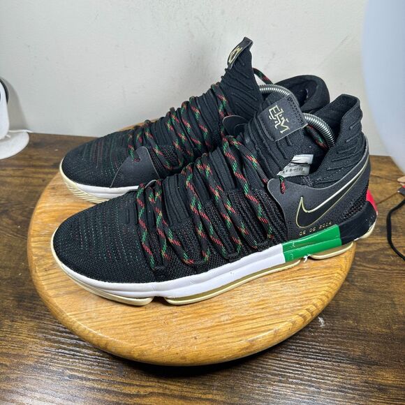 Nike Zoom KD 10 BHM Black History Black Month Shoe Men's Size 11 897817-003 - Picture 4 of 9